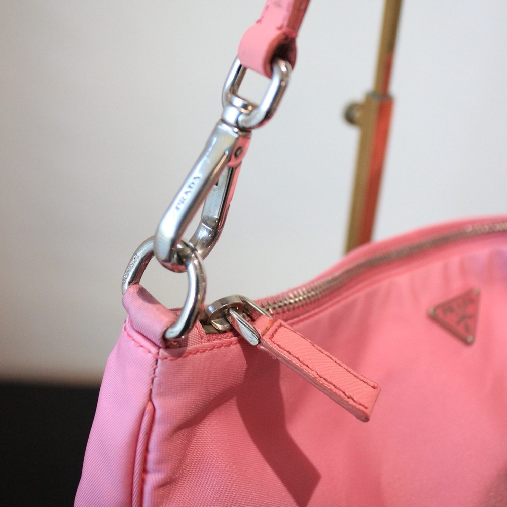 Prada Nylon Shoulder Bag in Pink - Picture 4 of 4